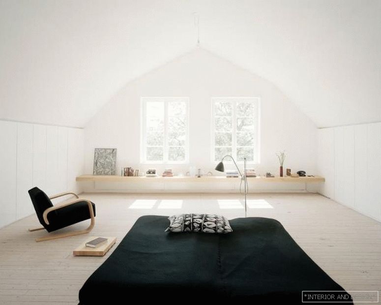Zenový minimalismus ve vnitřku ložnice 4