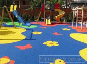 Podlaha pro dětské hřiště