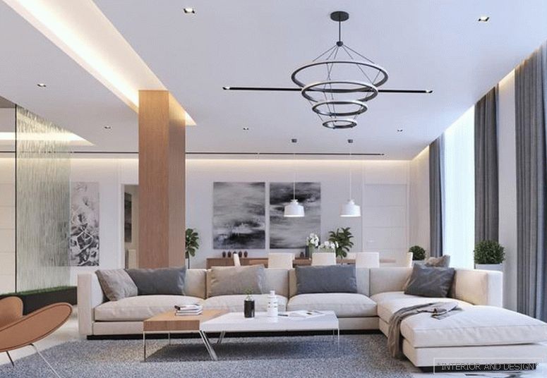 Obývací pokoj v moderním stylu 2