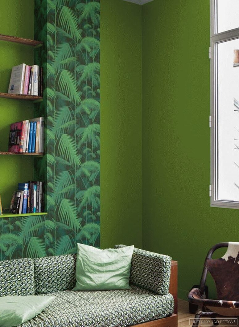 Zelený nádech v obývacím pokoji - foto 2