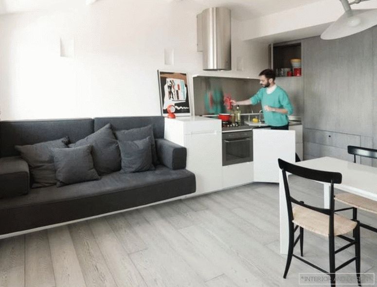 Kuchyně a obývací pokoj 3