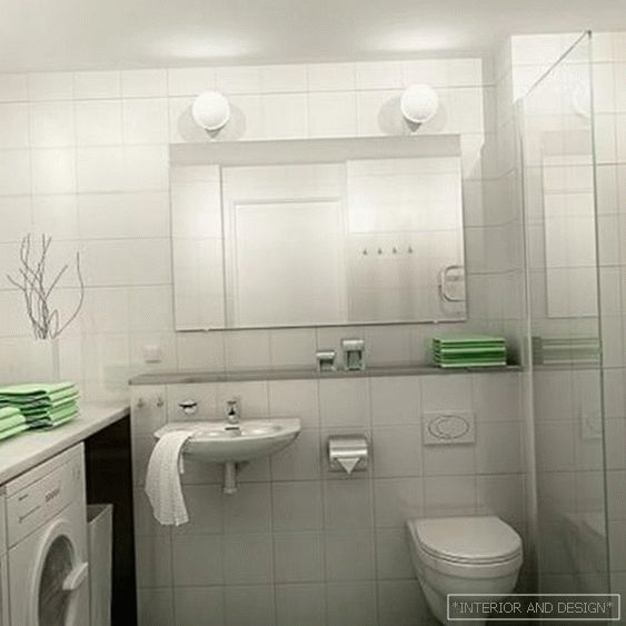 Velký design toalety