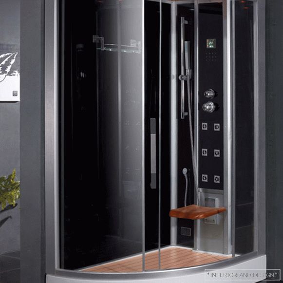 Sprchová kabina s parním generátorem - 1