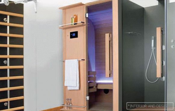Sprchová kabina se saunou - 2