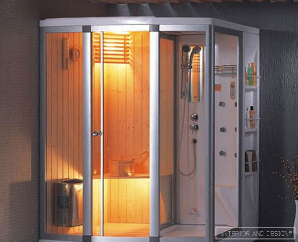 Sprchová kabina se saunou - 3