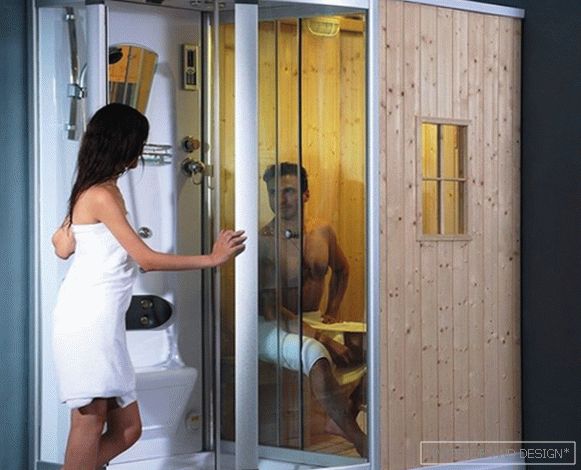 Sprchová kabina se saunou - 4