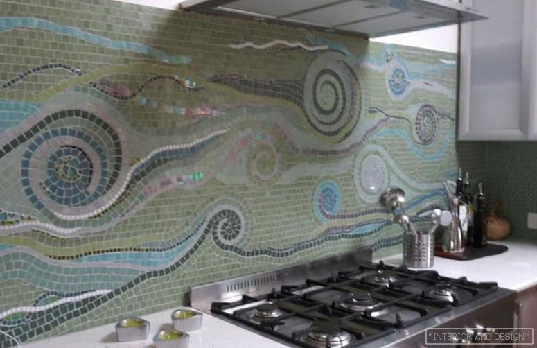 Kuchyňská zástěra (mozaika) 3