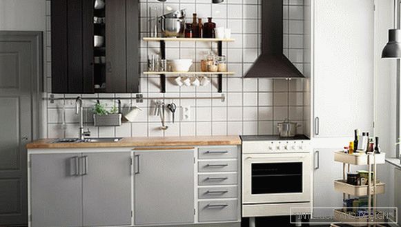 Lineární kuchyně z Ikea - 4