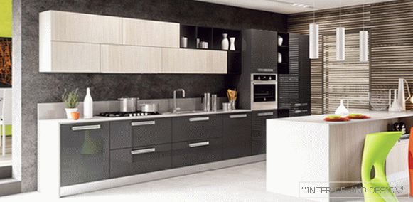 Kuchyňský nábytek z Ikea (lineární uspořádání) - 3