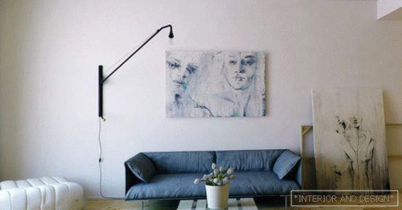 Obývací pokoj v moderním stylu (minimalistický nábytek) - 3