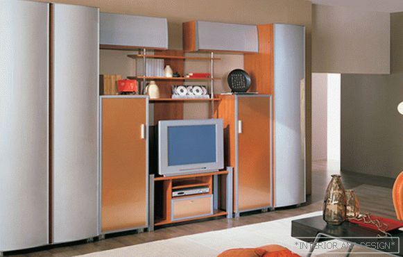 Nábytek pro obývací pokoj v moderním stylu (techno) - 2