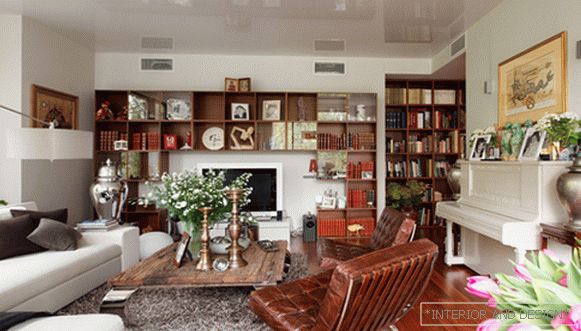 Nábytek pro obývací pokoj v moderním stylu (fusion) - 5