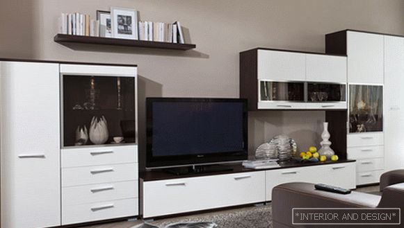 Nábytek pro obývací pokoj v moderním stylu (moderní) - 5