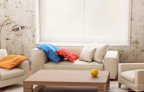 Nábytek pro obývací pokoj v moderním stylu (ekostyle) - 3