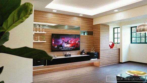 Obývací pokoj v moderním stylu (ekologický nábytek) - 4