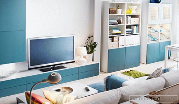 Nábytek z Ikea pro obývací pokoj (pro TV) - 5