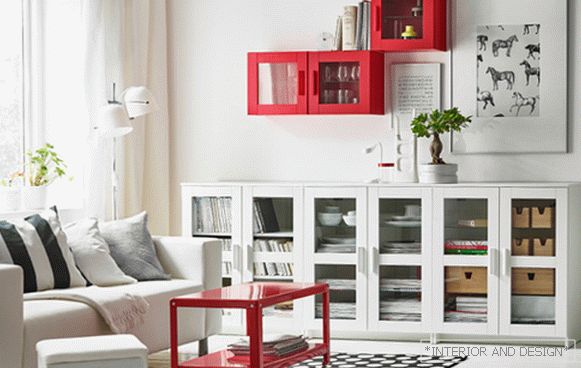 Nábytek Ikea pro obývací pokoj (skladování) - 3