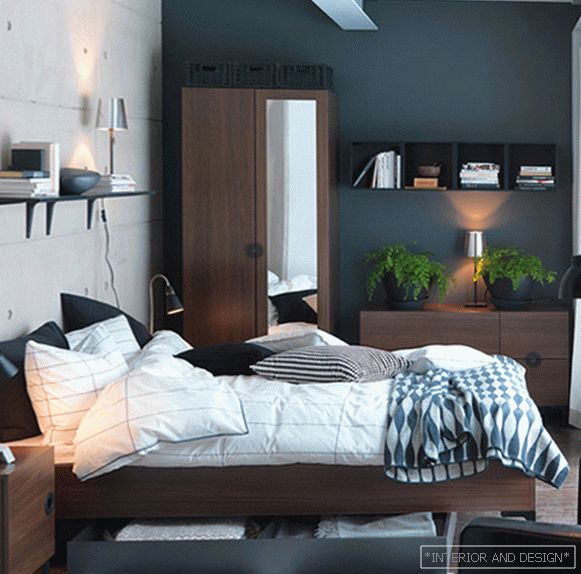 Nábytek Ikea pro ložnici (postel) - 4