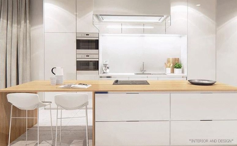 Záclony do kuchyně ve stylu minimalismu 5