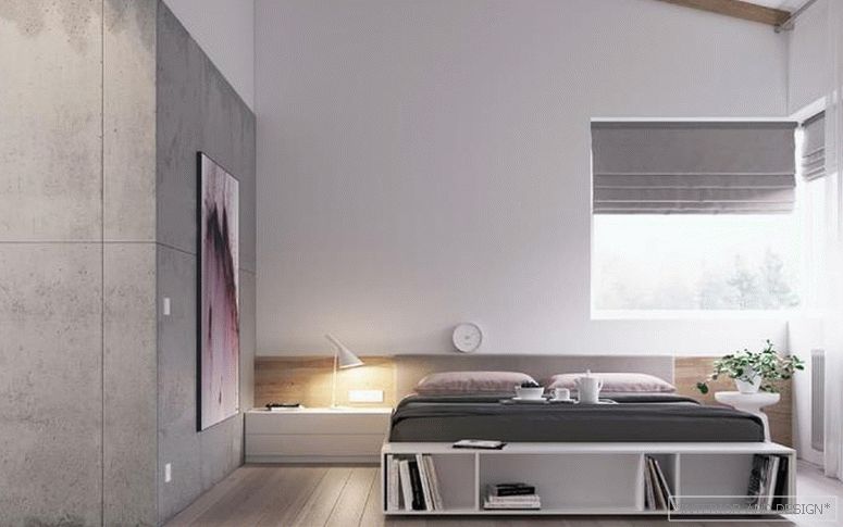 Záclony do ložnice ve stylu minimalismu 6