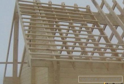 Střešní konstrukce a montáž na strop дома по финской технологии