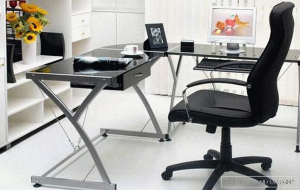 Rohové počítačové stoly - foto 4